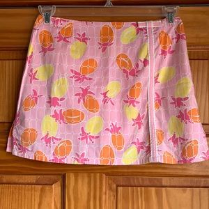 Lilly Pulitzer Women’s 2 Pink Pineapple Skort